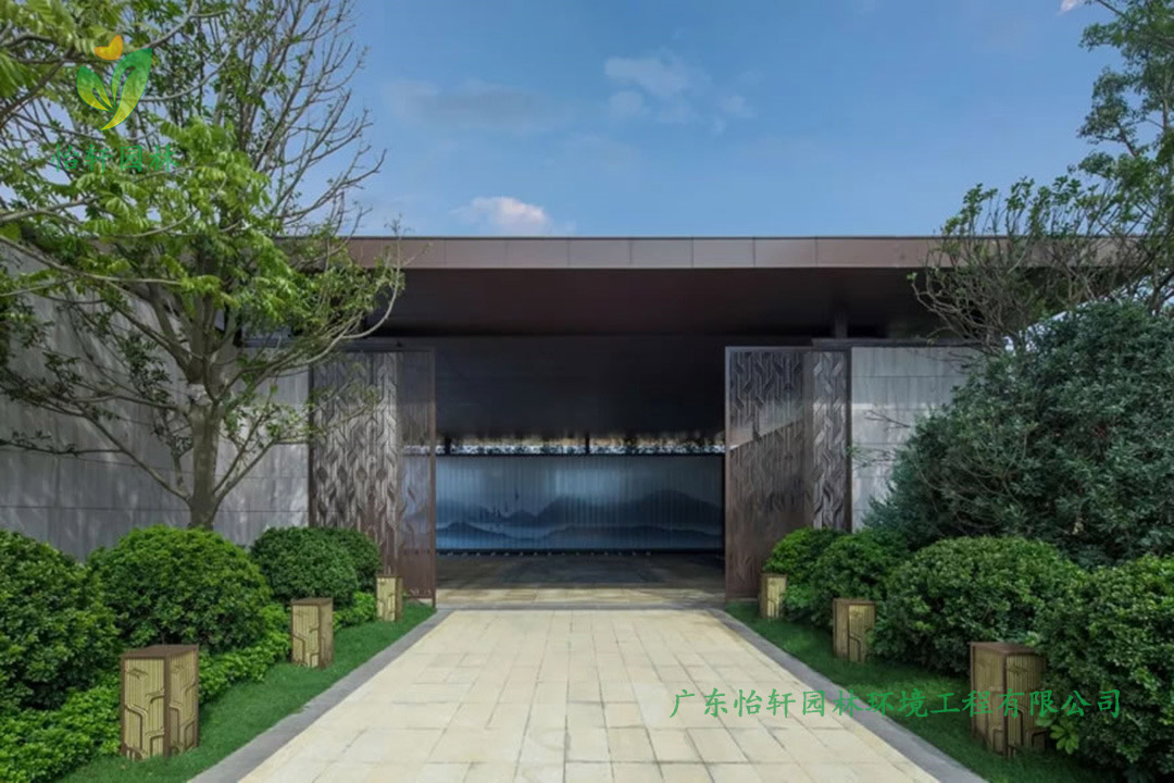 綠地·海玥公館小區綠化景觀設計效果圖